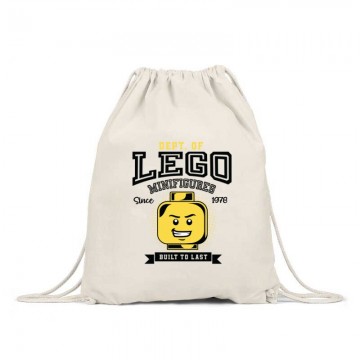 Lego minifigure Hátizsák