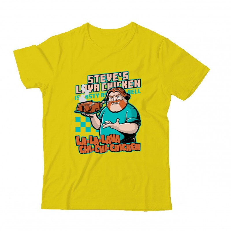 Steve's lava chicken Gyermek Póló