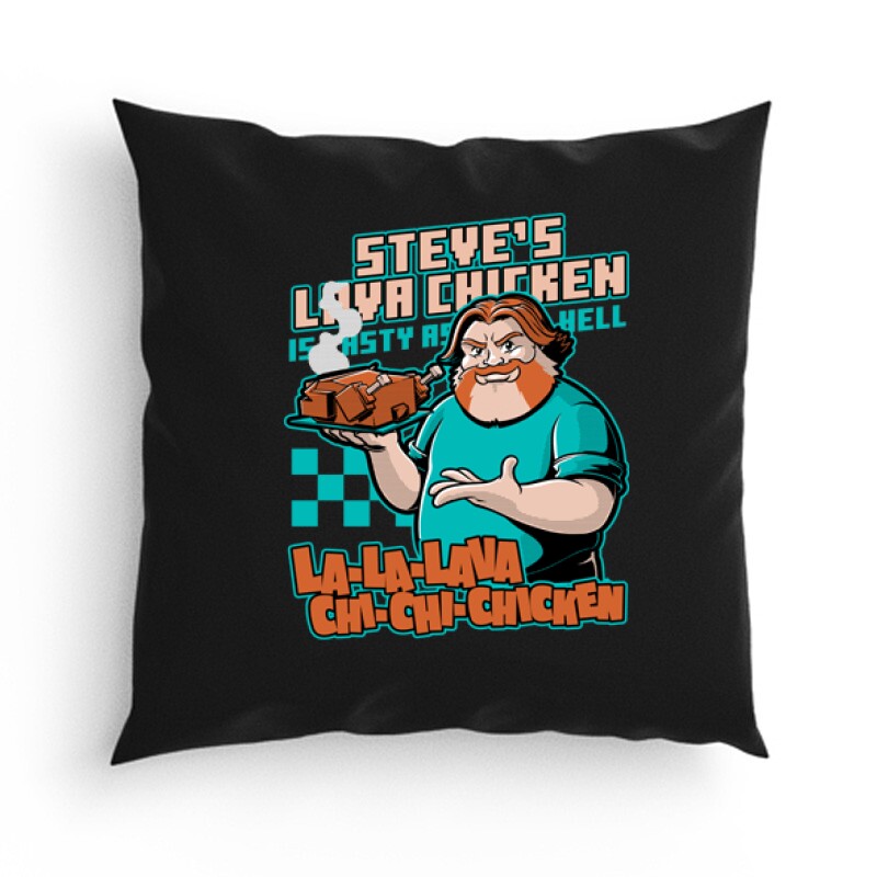 Steve's lava chicken Párna