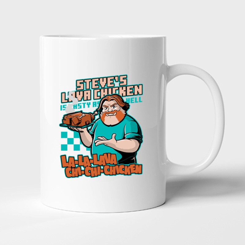 Steve's lava chicken Bögre