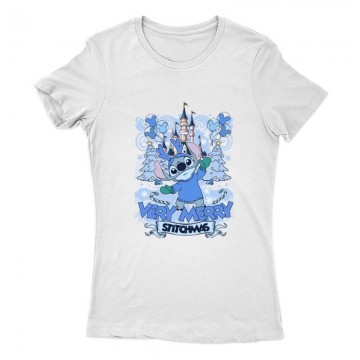 Very merry Stitchmas Női Póló