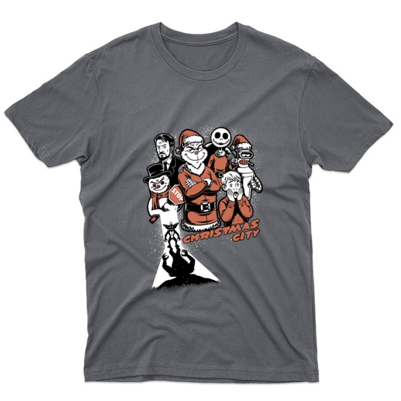 Christmas city Unisex Póló