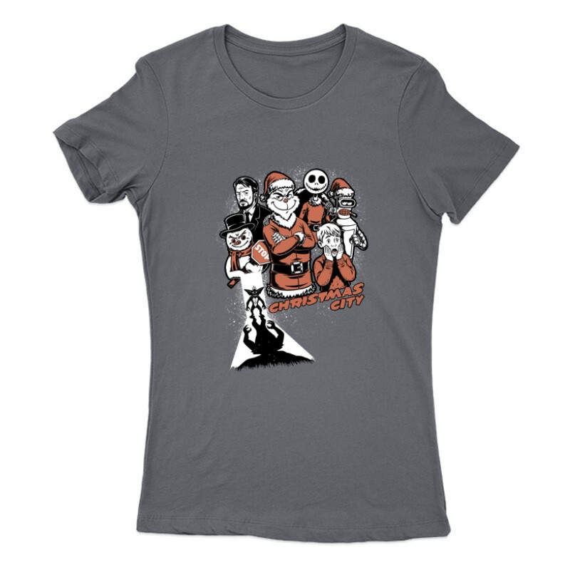 Christmas city Női Póló