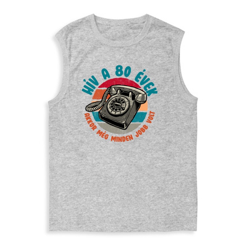 Hív a 80' évek Férfi Trikó