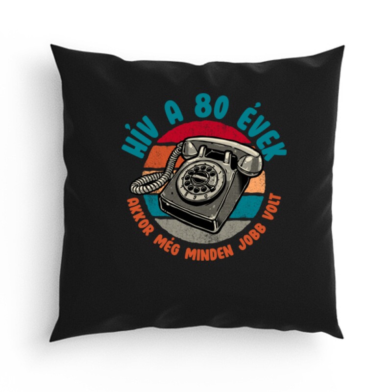 Hív a 80' évek Párna