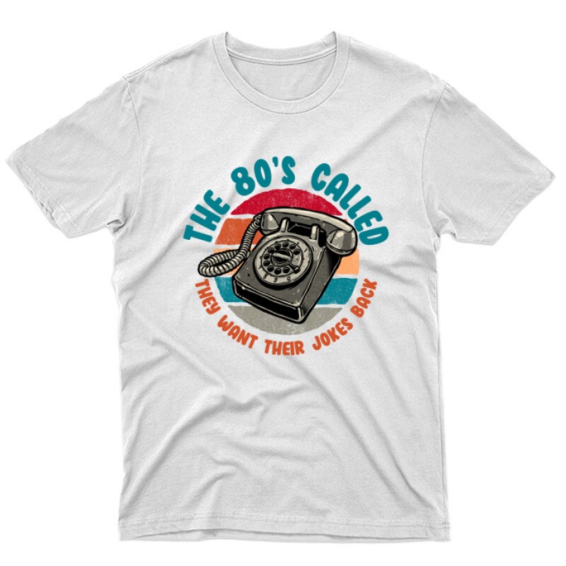 The 80's called Unisex Póló