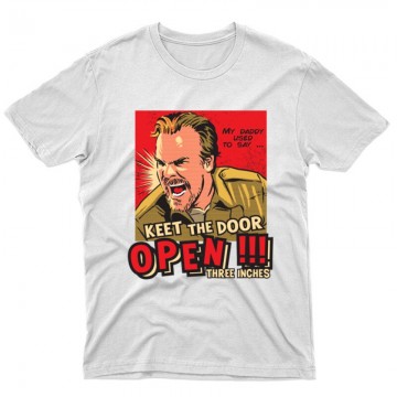 Keet the door open Unisex Póló