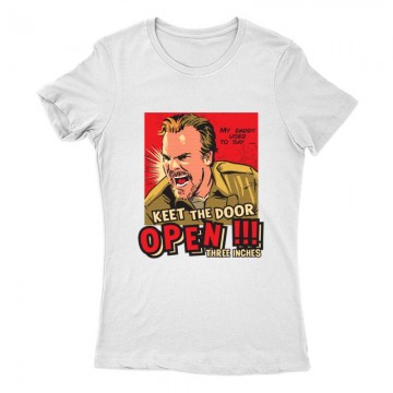 Keet the door open Női Póló