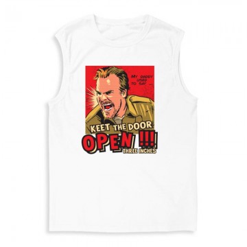 Keet the door open Férfi Trikó