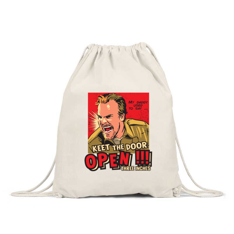 Keet the door open Hátizsák