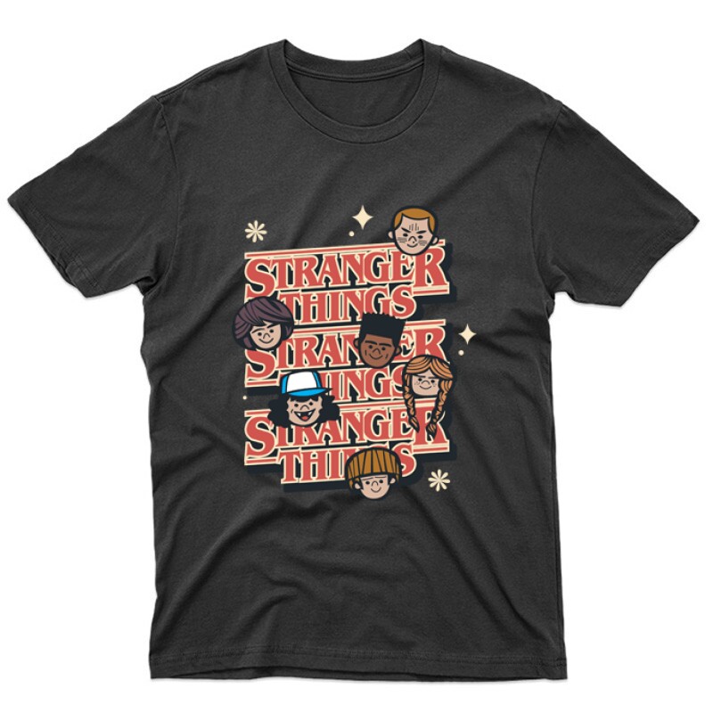 Stranger Things Kids Unisex Póló