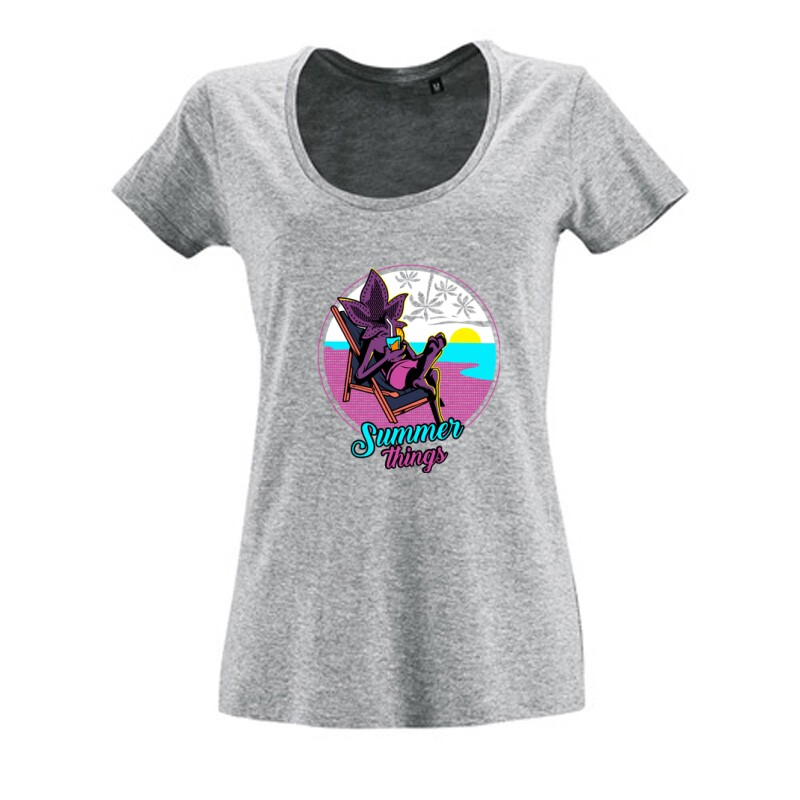 Summer Things Női O Nyakú Póló