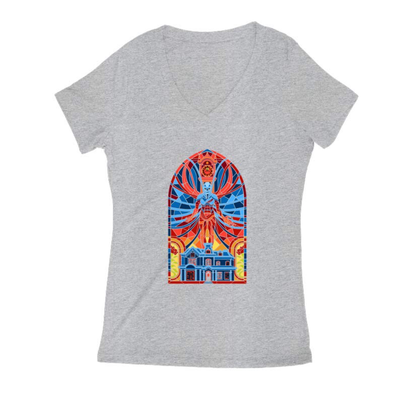 Stained Glass Vecna Női V Kivágott póló