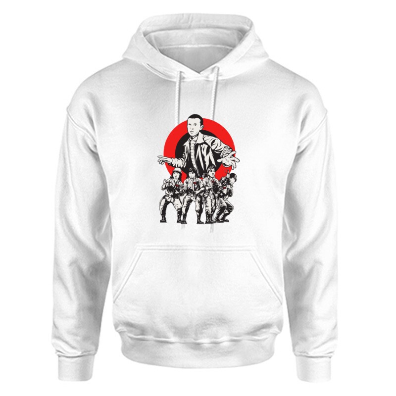 Stranger Things Ghostbusters Unisex Kapucnis Pulcsi