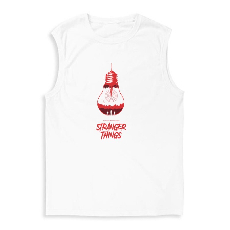 Stranger Things lamp Férfi Trikó