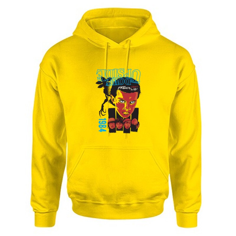 Upside-down 1984 Unisex Kapucnis Pulcsi