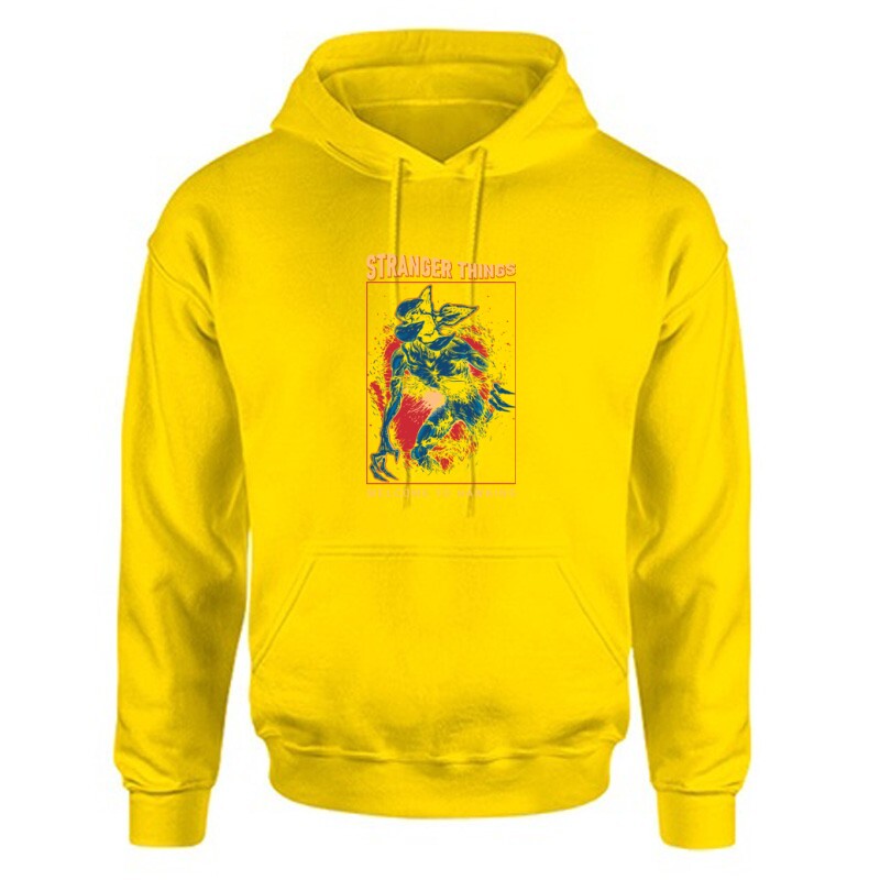 Welcome to Hawkins Unisex Kapucnis Pulcsi