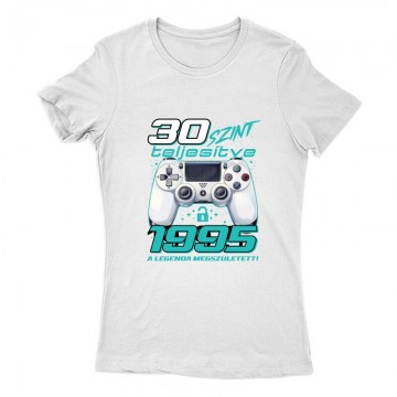 Gamer Szülinapi Női Póló