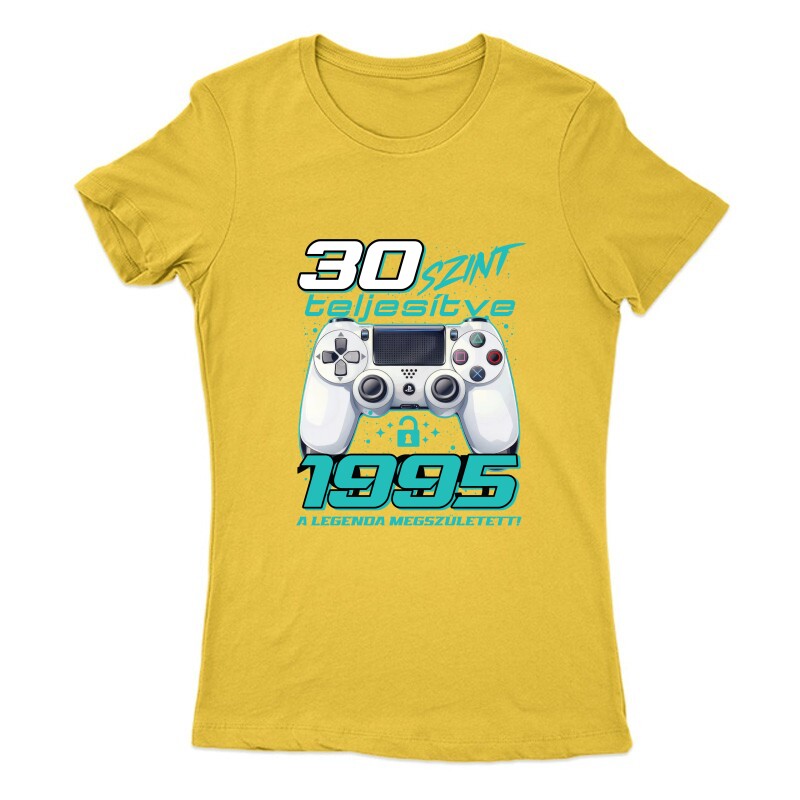 Gamer Szülinapi Női Póló