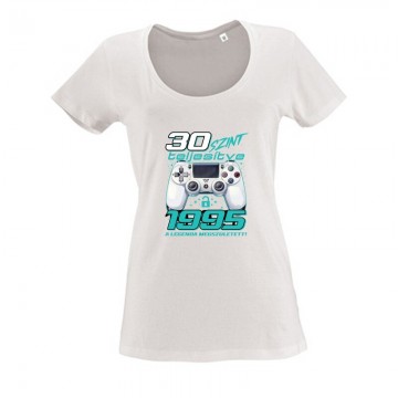 Gamer Szülinapi Női O Nyakú...