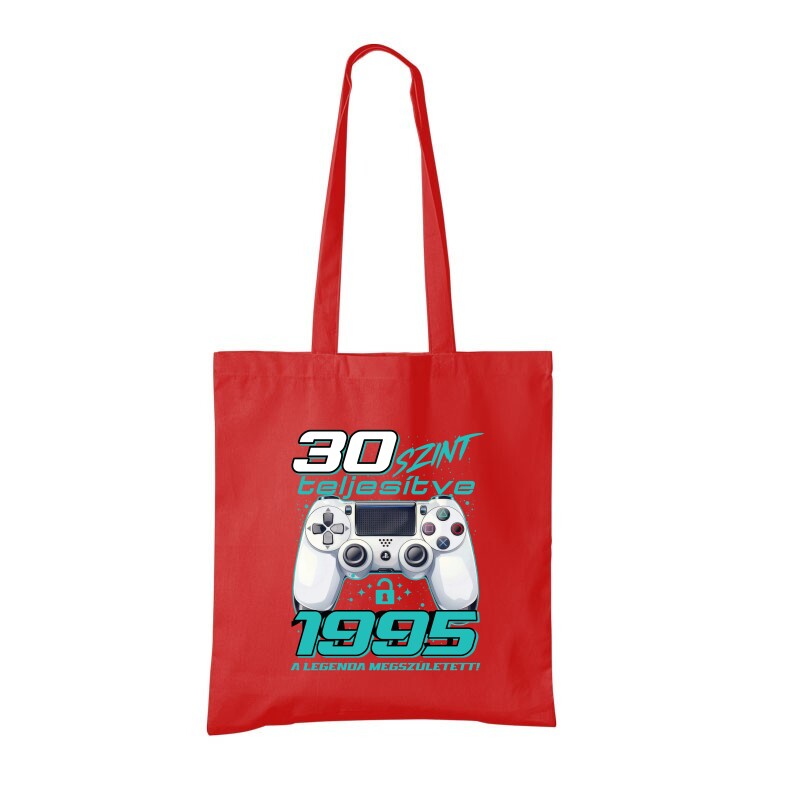 Gamer Szülinapi Bevásárló Táska