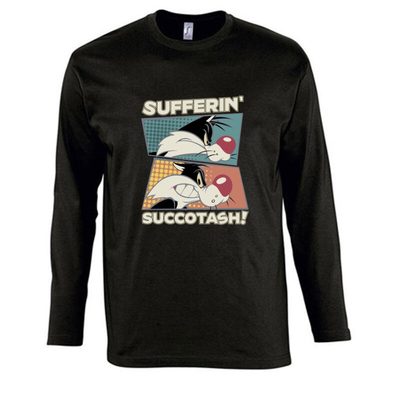 Sufferin Succotash Hosszú Ujjú Póló