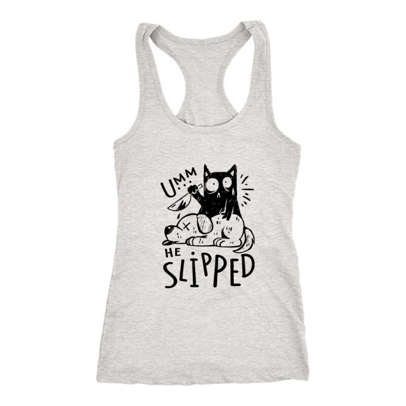 Umm.. He Slipped Női Trikó