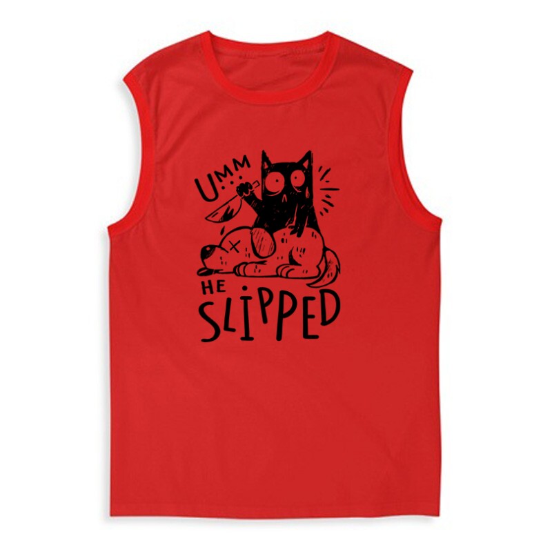 Umm.. He Slipped Férfi Trikó