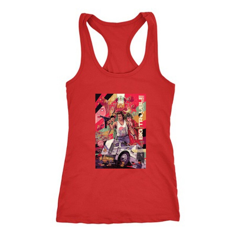 Nagy zűr kis Kínában poster 1 Női Trikó