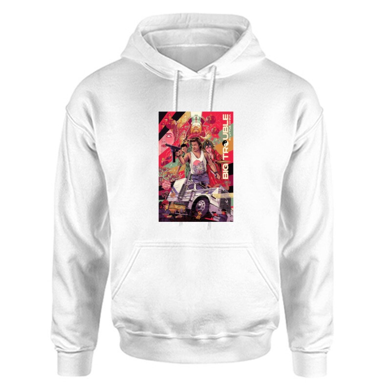 Nagy zűr kis Kínában poster 1 Unisex Kapucnis Pulcsi