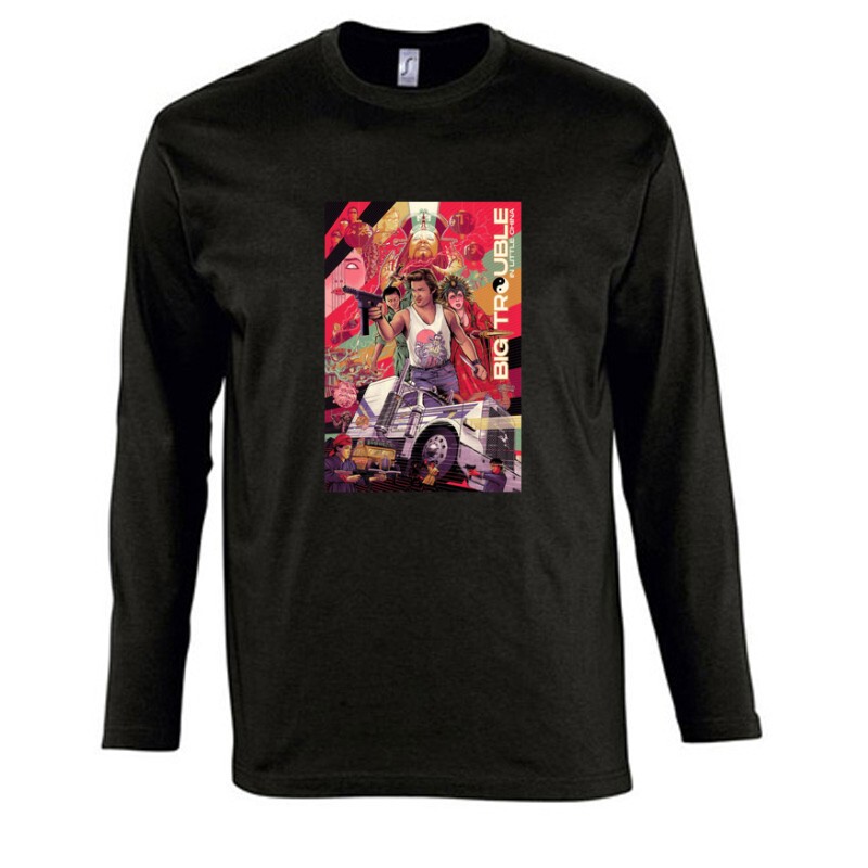 Nagy zűr kis Kínában poster 1 Hosszú Ujjú Póló