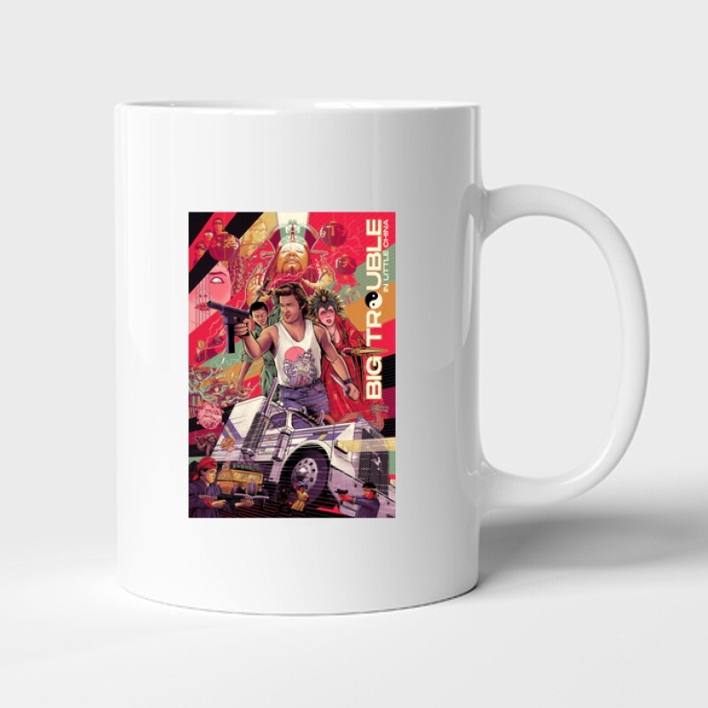 Nagy zűr kis Kínában poster 1 Bögre