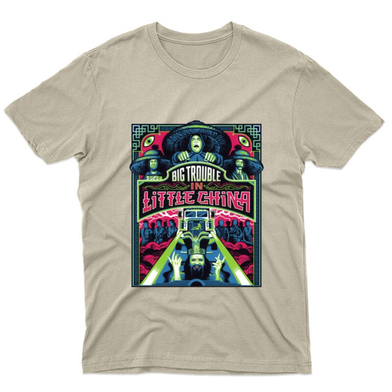 Nagy zűr kis Kínában poster 2 Unisex Póló