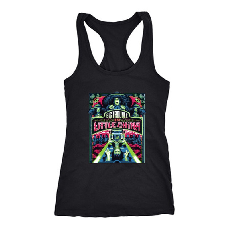 Nagy zűr kis Kínában poster 2 Női Trikó