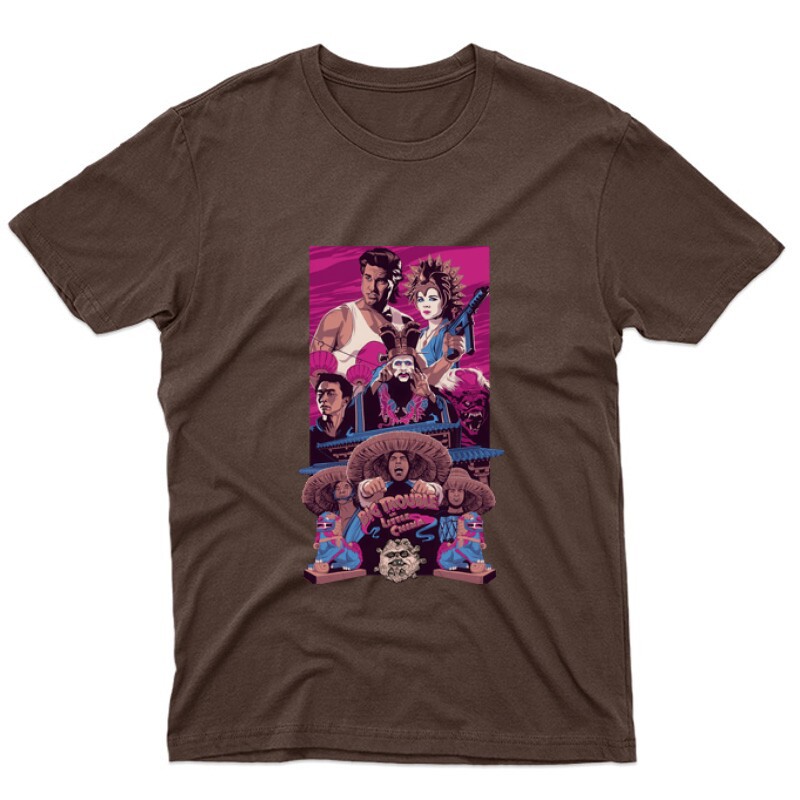 Nagy zűr kis Kínában poster 3 Unisex Póló