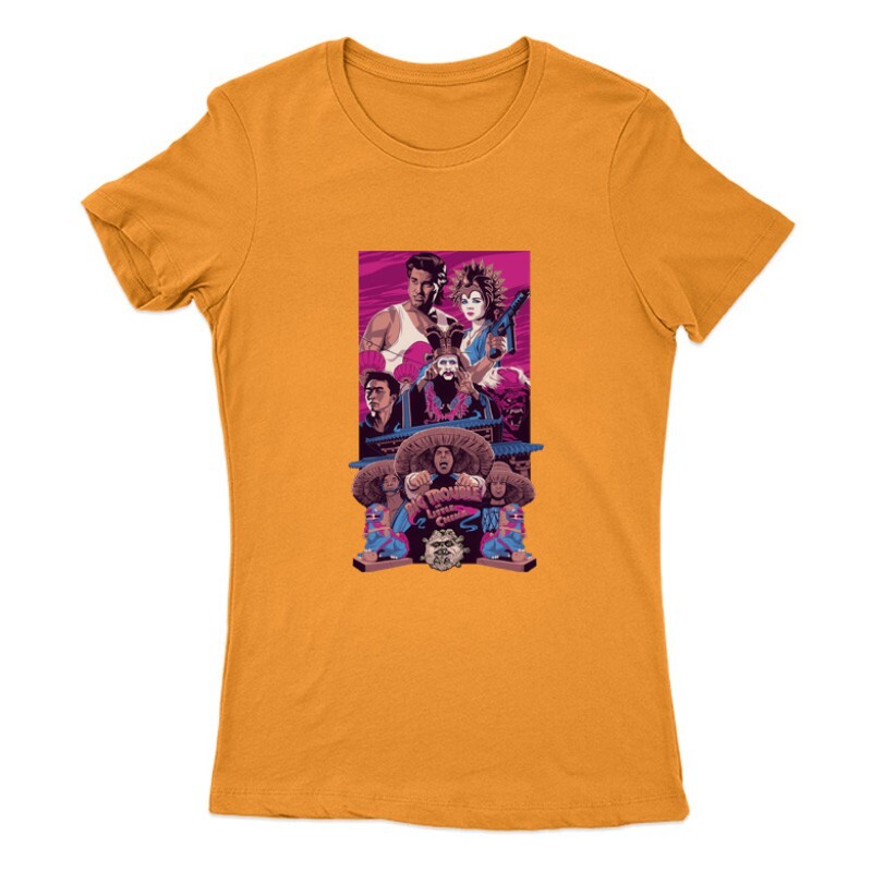 Nagy zűr kis Kínában poster 3 Női Póló