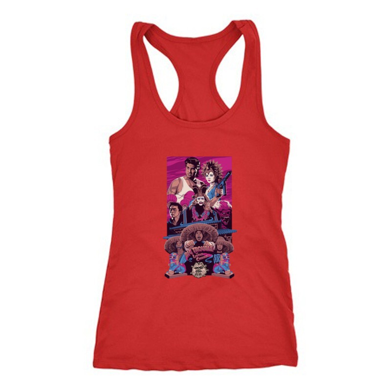 Nagy zűr kis Kínában poster 3 Női Trikó