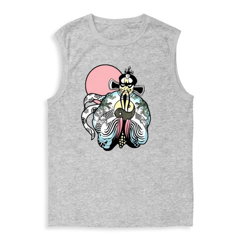 Jack Burton Fu Manchu Férfi Trikó