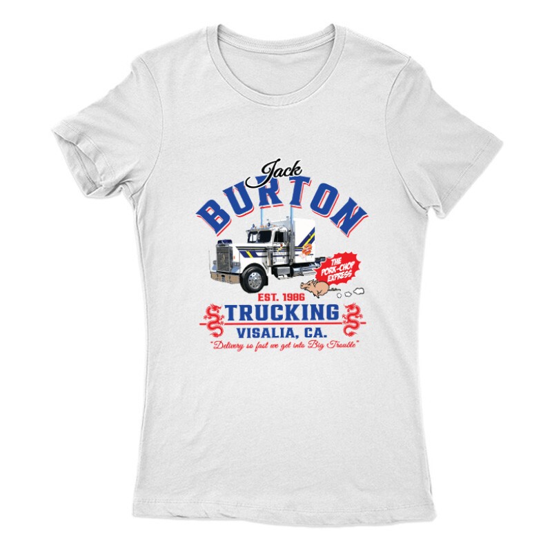 Jack Burton Trucking Visalia Női Póló
