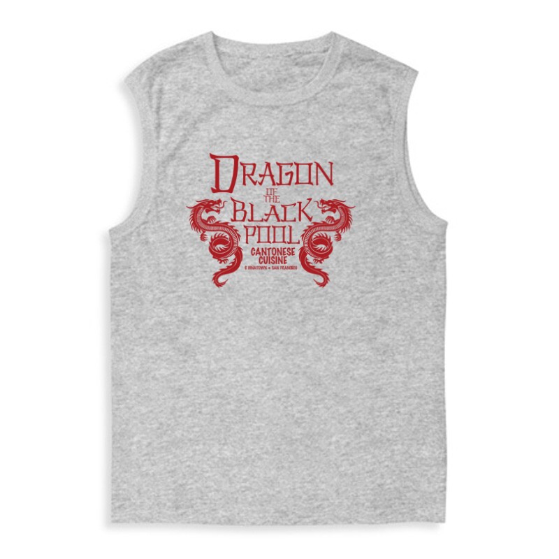 Dragon of the black pool Férfi Trikó