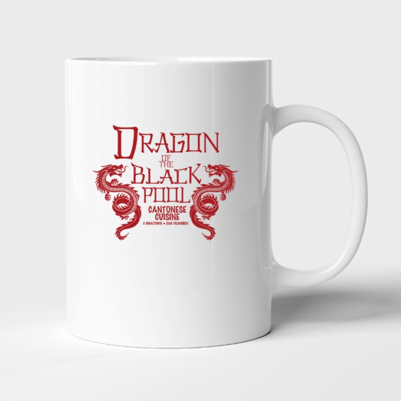 Dragon of the black pool Bögre