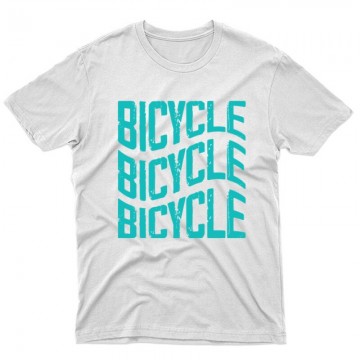 Bicycle wave Unisex Póló