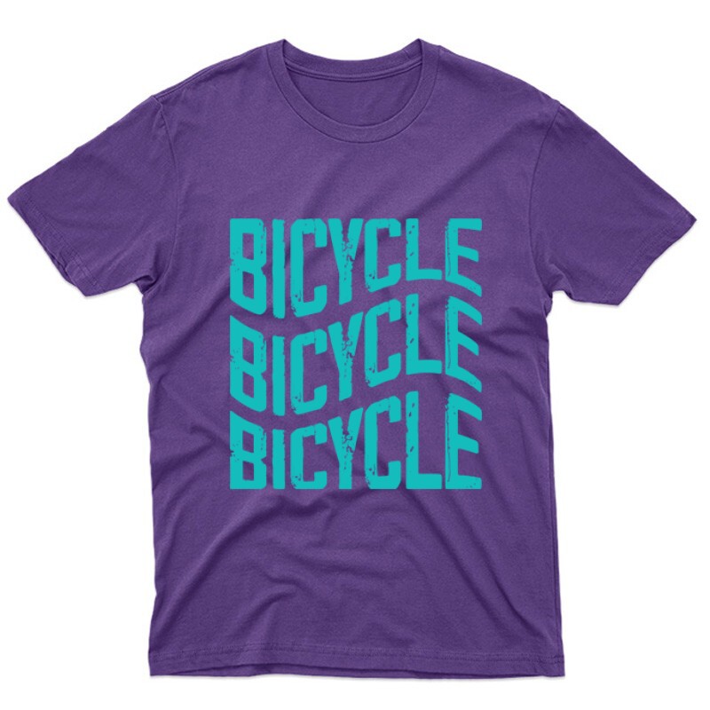 Bicycle wave Unisex Póló