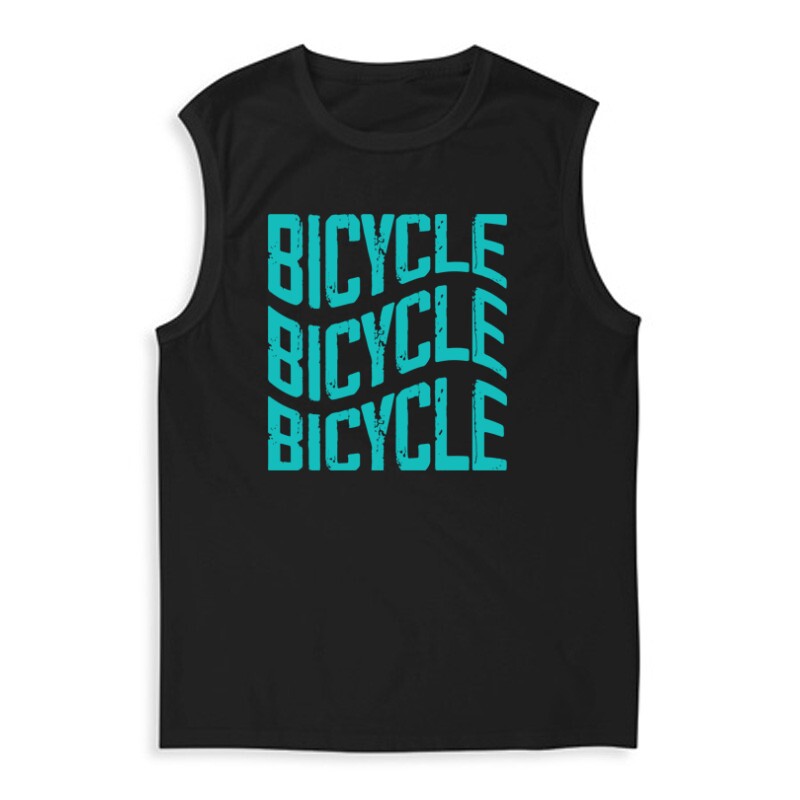 Bicycle wave Férfi Trikó