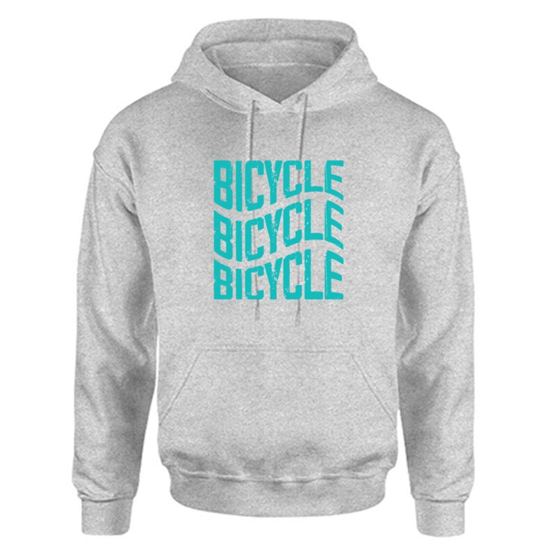 Bicycle wave Unisex Kapucnis Pulcsi