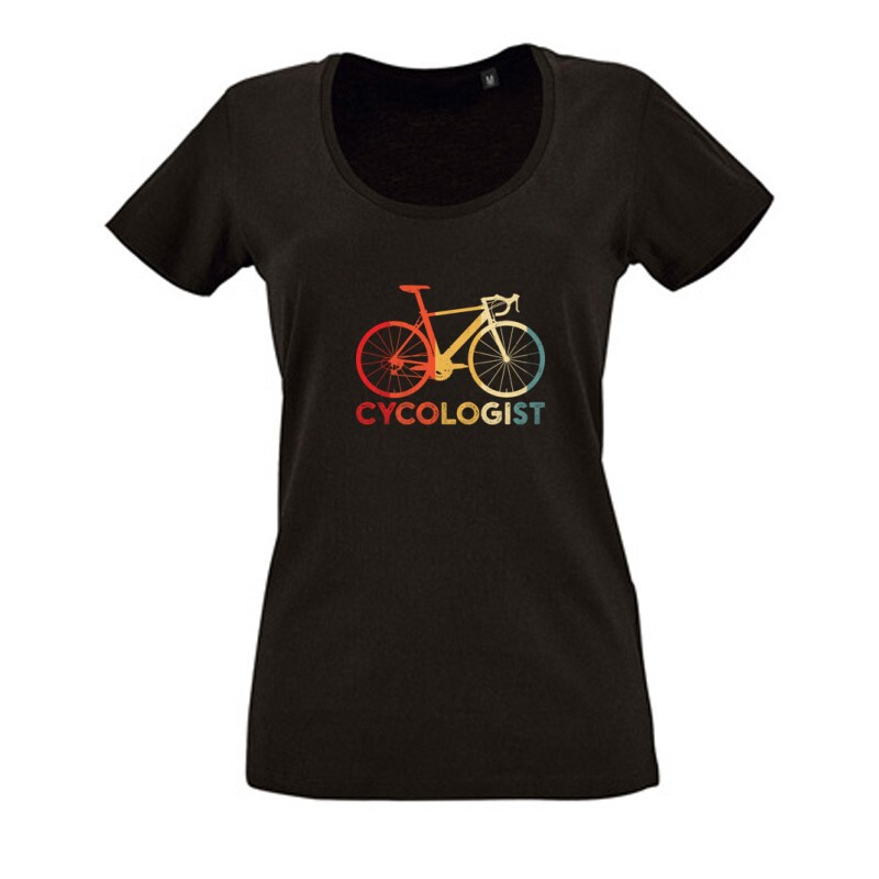 Cycologist Női O Nyakú Póló