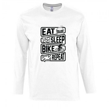 Eat sleep bike repeat...