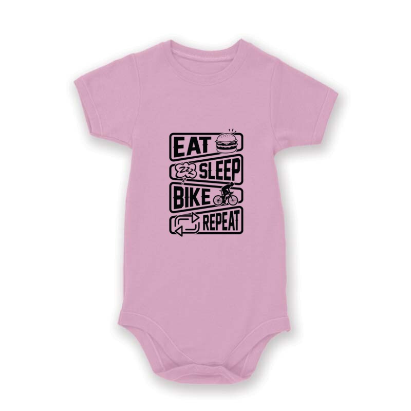 Eat sleep bike repeat Baby Body
