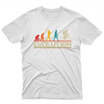 Evolution retro Unisex Póló