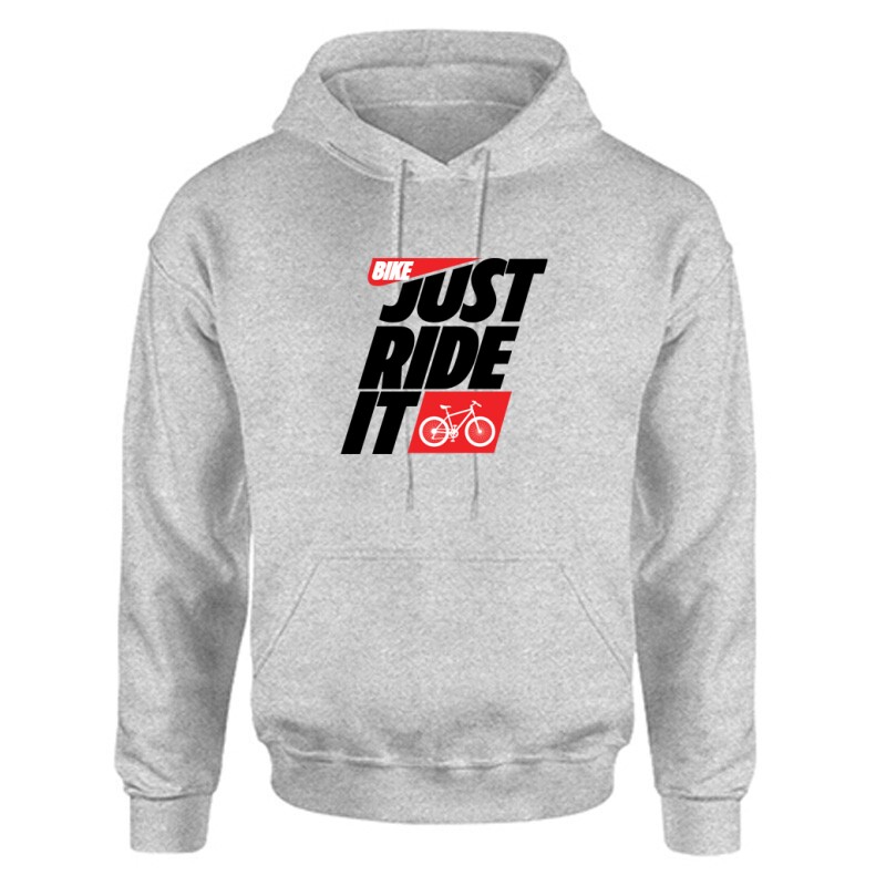 Just ride it Unisex Kapucnis Pulcsi